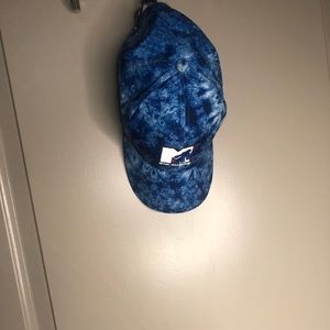 Blue tie dye MTV Hat